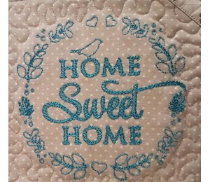 Stickdatei - Home Sweet Home